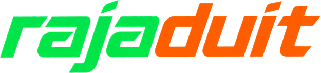 Logo rajaduit platform hiburan online Indonesia